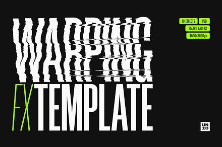 Warping Fx Template - 10 Effects