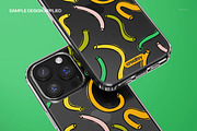 Phone 16 Pro Max Clear Case Mockup, an iPhone Mockup by creatsy5 (Thumbnail 5 of 18)