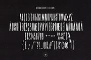 VERTIKAL — 3 CONDENSED FONTS, a Sans Serif Font by Madebysté. (Thumbnail 13 of 15)