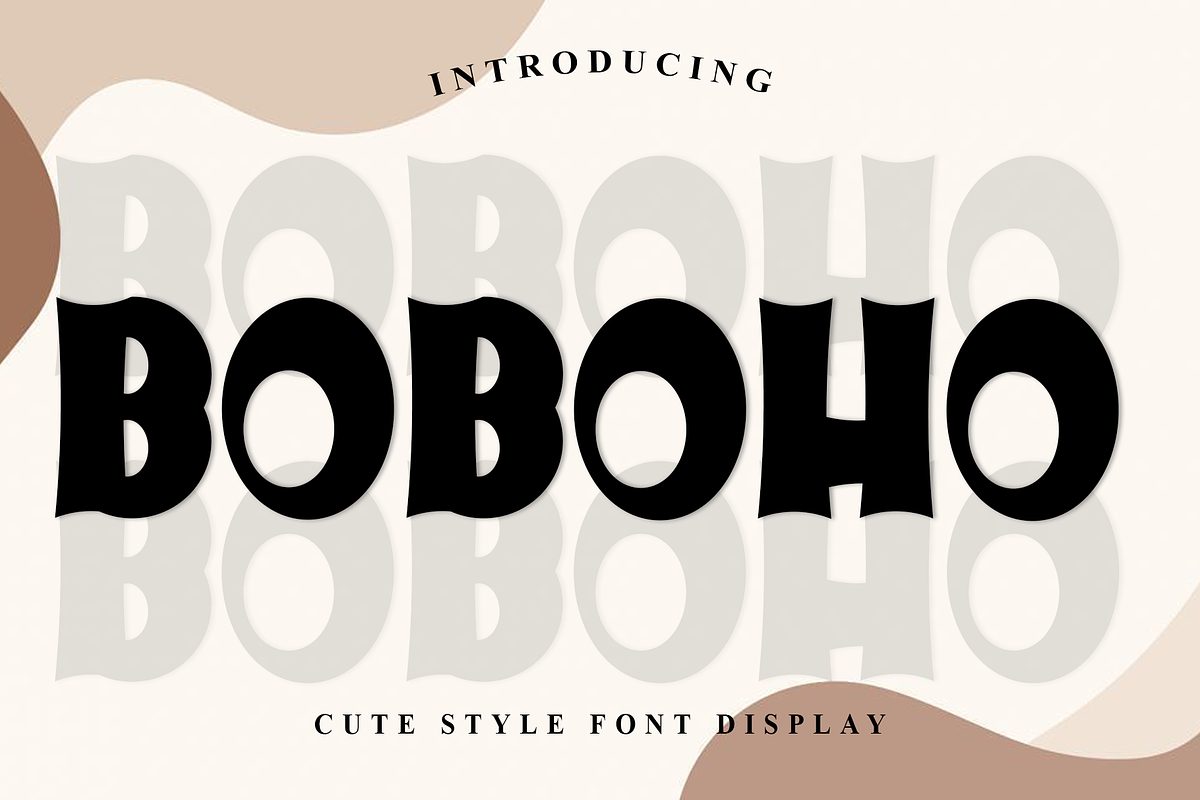 Boboho, a Script Font by InermediaSTUDIO (Photo 1 of 8)