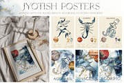 ASTROLOGY watercolor zodiac signs, a Decorative Illustration by Yuliya Derbisheva (Thumbnail 16 of 17)