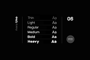 Arena Uno - Modern Font Family, a Sans Serif Font by Designova® (Thumbnail 15 of 17)