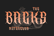 CS Wraith – Black Metal Font, a Blackletter Font by Craft Supply Co. (Thumbnail 5 of 8)