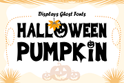 Halloween Pumpkin Font, a Font by KiddoGlyphs Studio (Thumbnail 1 of 3)