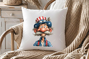Whimsical 4th of July Grandpa Clipar, an Illustration by OK Design (Thumbnail 5 of 6)