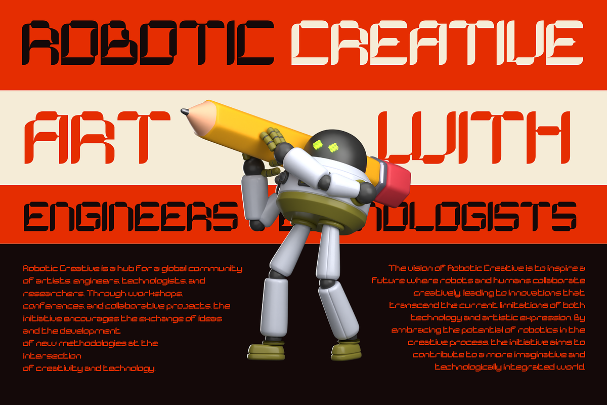 Squad Techno - Logo Font, a Sans Serif Font by Nirmana Visual (Photo 4 of 10)