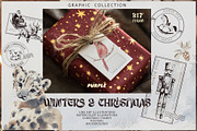Winter & Christmas Collection, an Object Graphic by Purple (Thumbnail 1 of 13)