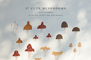 Autumn friends: cozy & cute clip art, an Animal Illustration by Cute Atelier (Thumbnail 7 of 12)