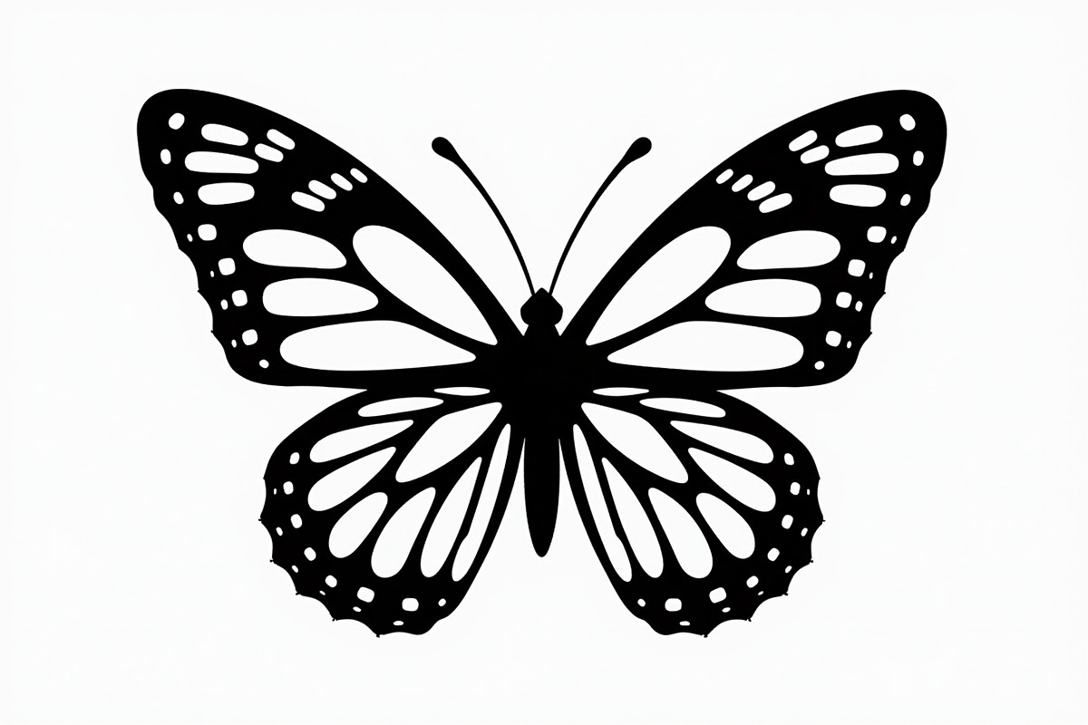 Delicate Butterfly Laser Cut Design, an Icon by hafijul (Photo 10 of 13)