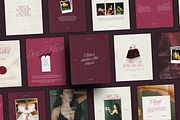DEAR MUSE Canva Instagram Templates, a Social Media Template by Patrace Studio (Thumbnail 1 of 10)