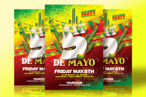 Cinco De Mayo Flyer Template