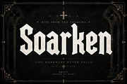 Soarken — Gothic Typeface, a Blackletter Font by Wow Magic (Thumbnail 3 of 5)