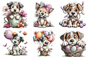 Spring Dog Clipart Set Bundle, an Illustration by Daily.Designs (Thumbnail 3 of 7)