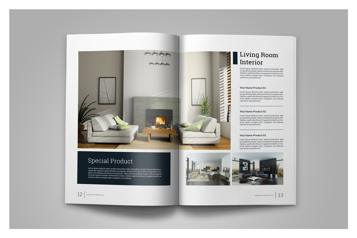 Interior Brochures / Catalogs, a Brochure Template by adekfotografia (Photo 10 of 20)