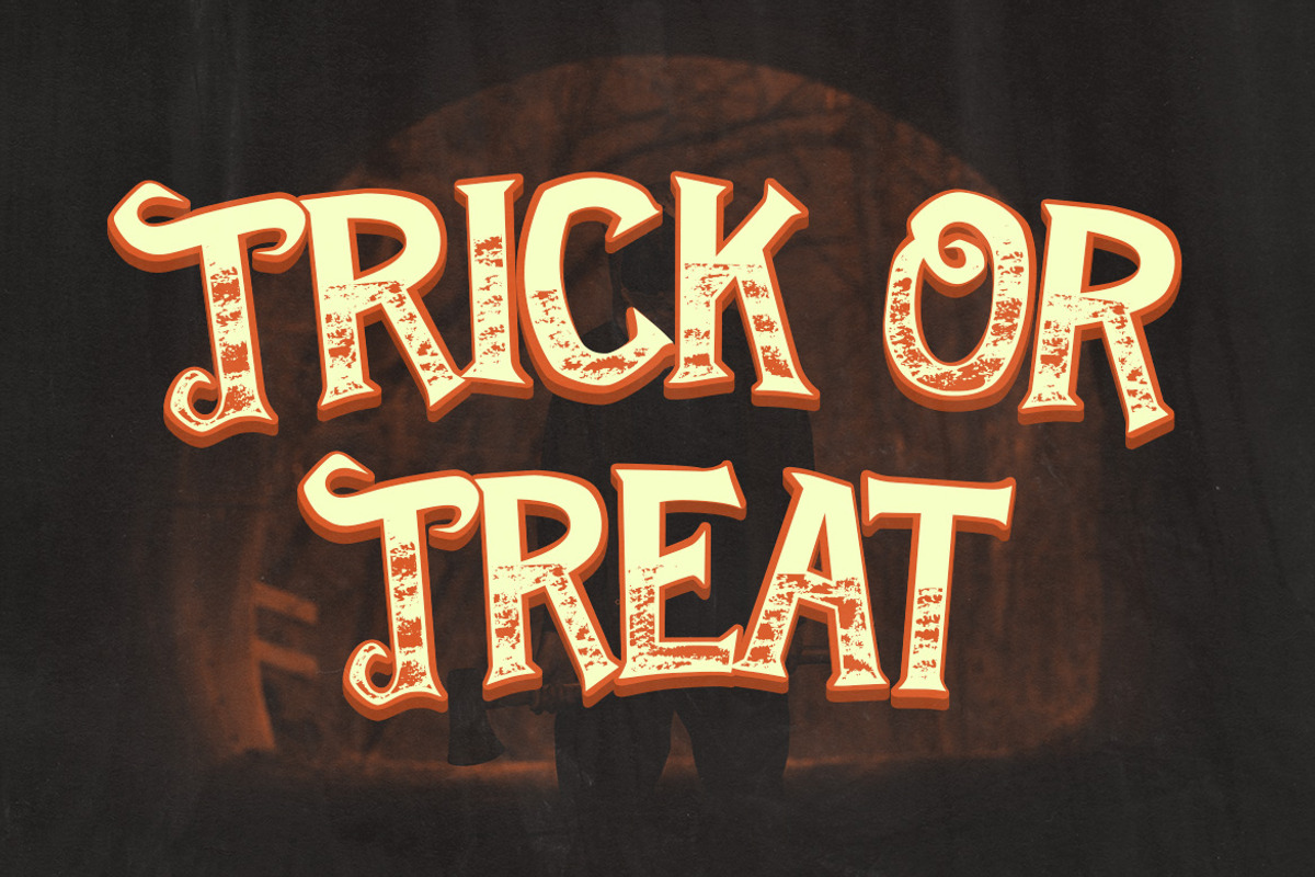 Labujack, a Font by HATFSTUDIO (Photo 7 of 8)