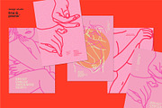 Breast Cancer, Pink October Posters, a Poster Template by line & plane (Thumbnail 4 of 7)