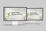 Apple Studio Display Mockup, a Mac Mockup by Graphiculon (Thumbnail 5 of 11)