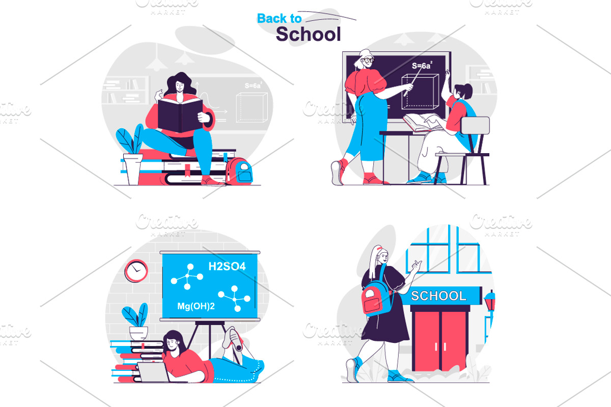 Flat Design Concept Illustrations, a Finance Illustration by alexdndz (Photo 3 of 42)