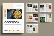 Modern Cook Book Magazine Template, a Magazine Template by ContestDesign (Thumbnail 1 of 3)