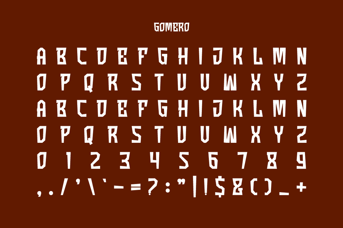 Gomero - Comic Font, a Sans Serif Font by Iqsiart Studio (Photo 6 of 7)