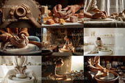 50 Aesthetic Pottery Stock Photos, a Person Illustration by Incomelion (Thumbnail 2 of 13)