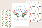 A Royal Holiday Watercolor Clipart, a Decorative Illustration by RhianAwni (Thumbnail 7 of 10)