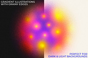 Grainy Gradient Textures & Shapes, an Object Graphic by CatJello Graphics (Thumbnail 21 of 38)