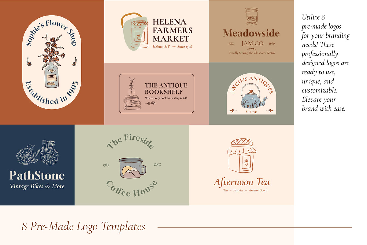 The Cozy Cottage Collection, an Object Graphic by The Tattooed Illustrator (Photo 4 of 5)