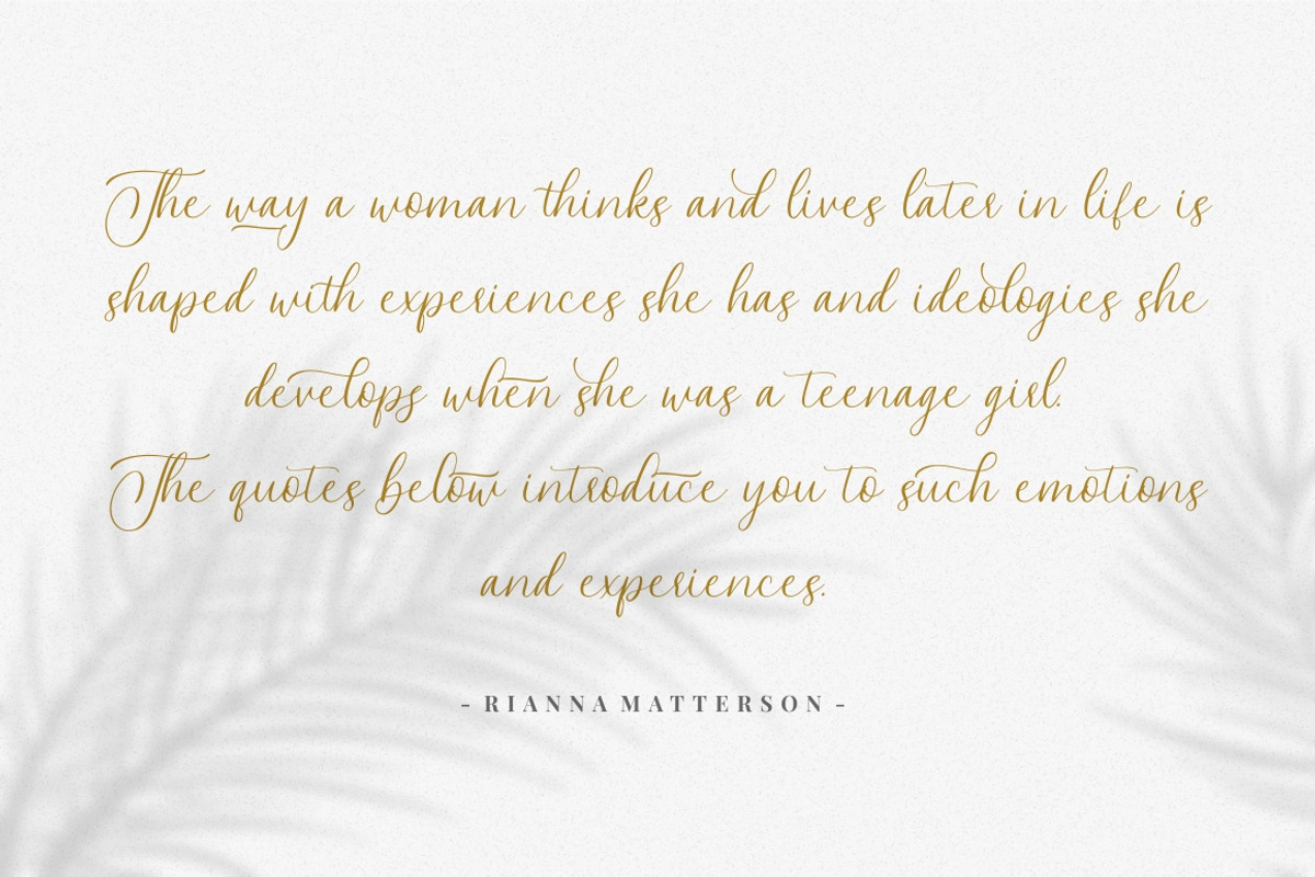 Swadery - Luxurious Font preview 4
