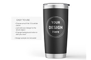 20 oz Tumbler Video Mockup, a Cups & Container Mockup by MockupsBox (Thumbnail 5 of 10)