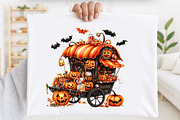 Whimsical Halloween Clipart PNG, a Seasonal Illustration by SVGArt (Thumbnail 5 of 5)