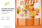 Glossy Plastic Drink Bottle Mockup, a Product Mockup by Green Art (Thumbnail 4 of 5)