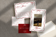 Tie the Knot Wedding Invite Suite, a Stationery Template by BY AVA — studio (Thumbnail 1 of 3)