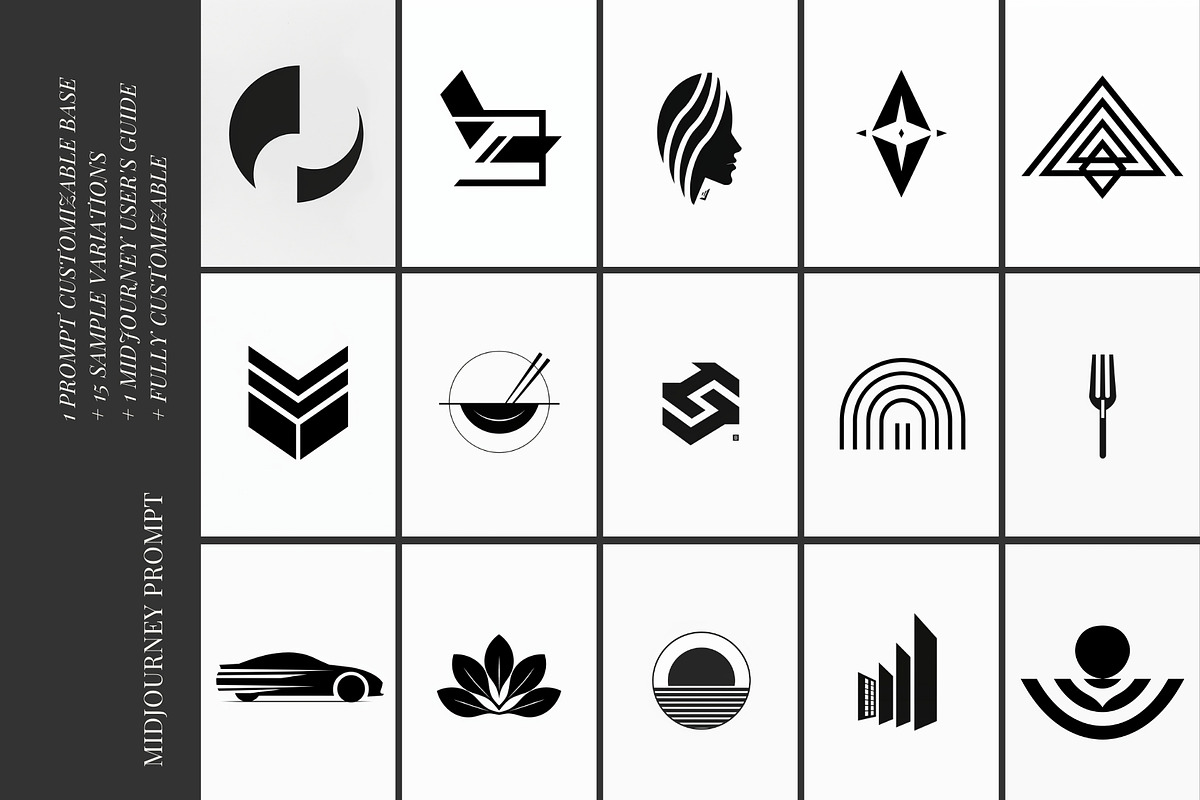 Prompt for creative logos, an Object Graphic by AS Studio (Photo 2 of 7)