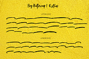 Hey Buttercup! Font + Extras, a Script Font by theinkaffair (Thumbnail 9 of 9)