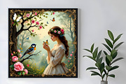 Romantic Collage, a Person Illustration by Sharon Schwalbe (Thumbnail 3 of 4)