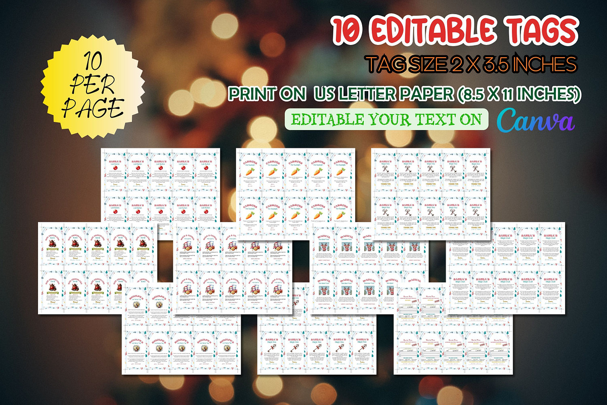 Santa Letter Bundle #14, a Print Template by Adalin Shop (Photo 11 of 13)