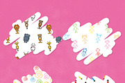 Vector Patterns - Kids, a Pattern Graphic by DeepDesign (Thumbnail 2 of 2)