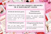 Nail Salon Social Media Templates, a Social Media Template by Anna Design Studio (Thumbnail 12 of 15)