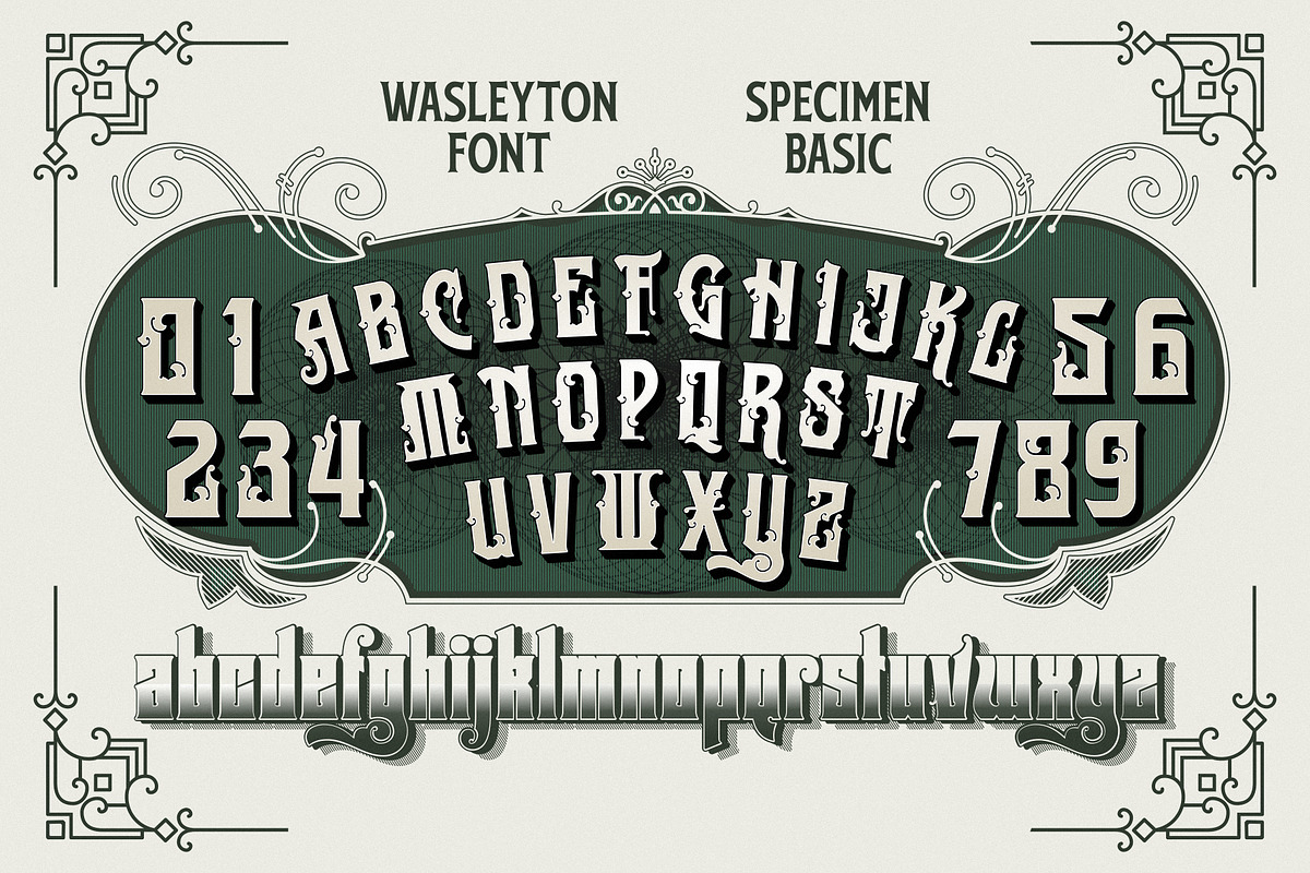 Wasleyton, a Serif Font by uncurve (Photo 6 of 9)