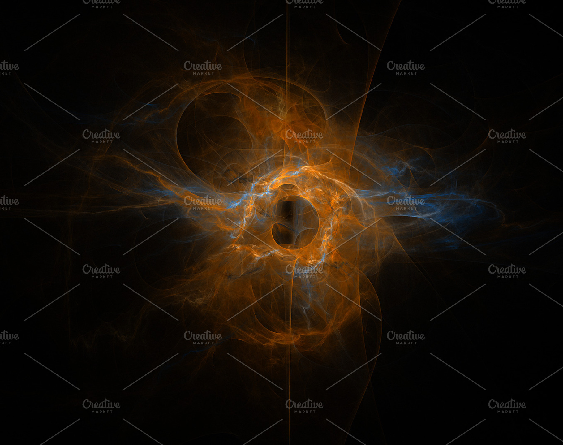 Space Vortex Background