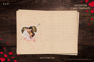 Valentine Card Template 01