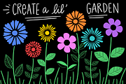 Procreate Stamp Flowers Set, a Brush Add-On by Positively Present (Thumbnail 5 of 10)