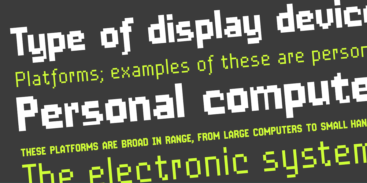 Dixplay, a Font by Emtype Foundry (Photo 1 of 6)