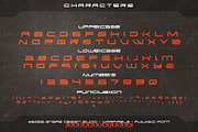 Warfirels - Futuristic Font, a Sans Serif Font by Snape Design Studio (Thumbnail 2 of 5)