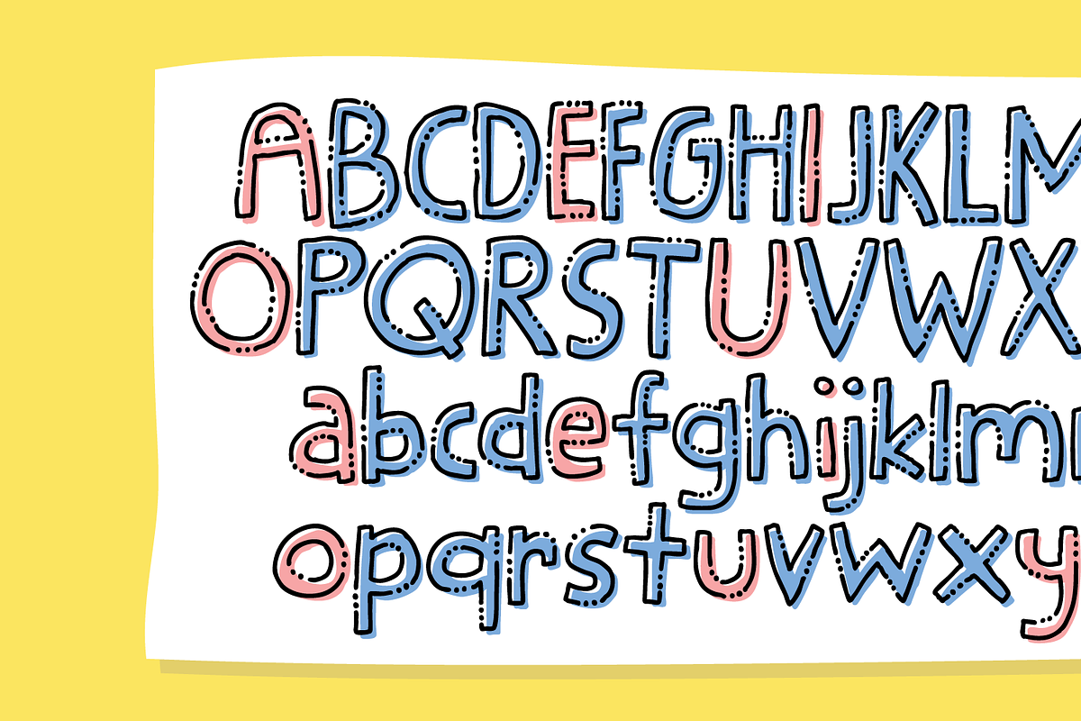 Something Warm - a comfy font, a Font by pizzadudedotdk (Photo 6 of 9)