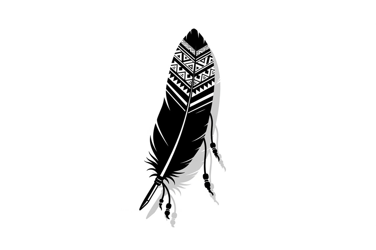 Boho Tribal Feather Bundle, an Illustration by Designs_River (Photo 9 of 31)