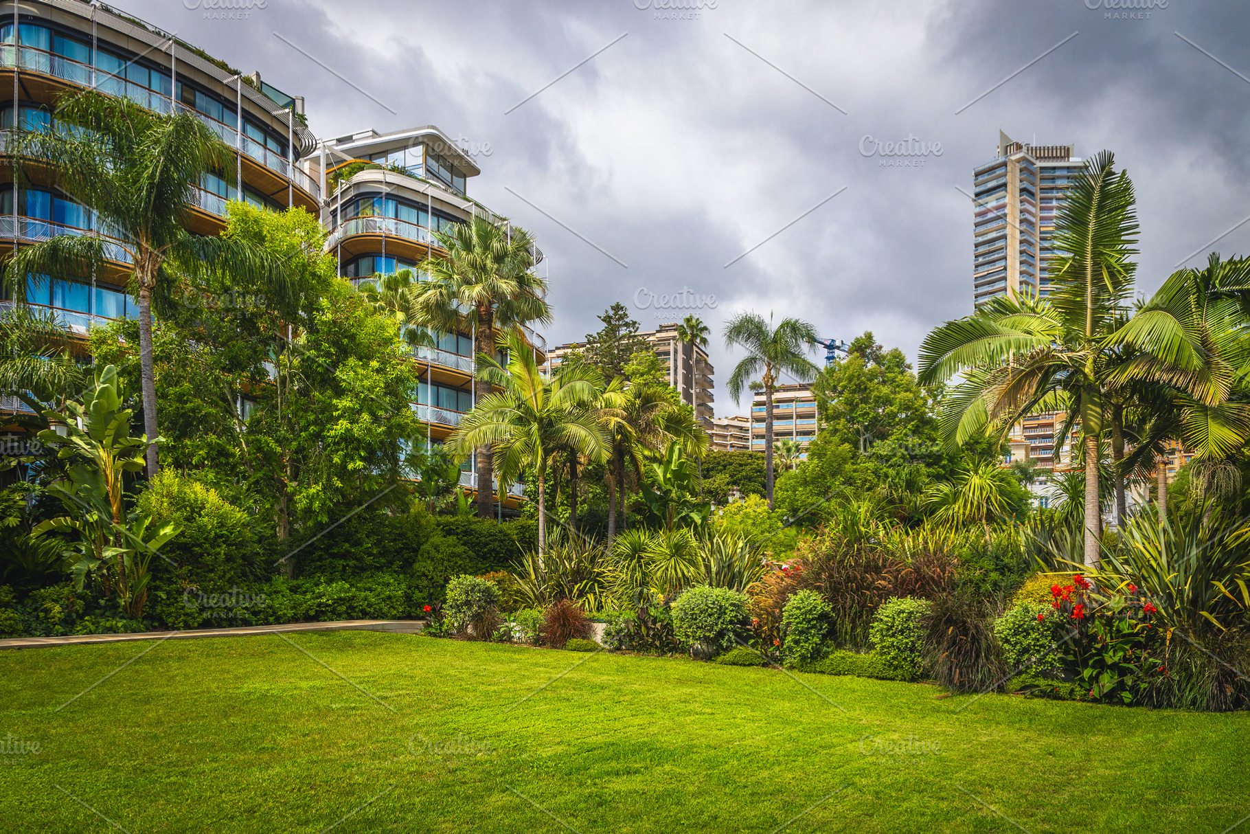 Ornamental plants in the park, an Architecture Photo by Alpine Dreams