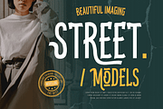 Kebroon | Retro Condensed Font, a Sans Serif Font by twinstd (Thumbnail 8 of 13)