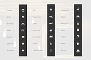 64 Line & Solid Food Icons, a Solid Icon by Designbase (Thumbnail 4 of 6)